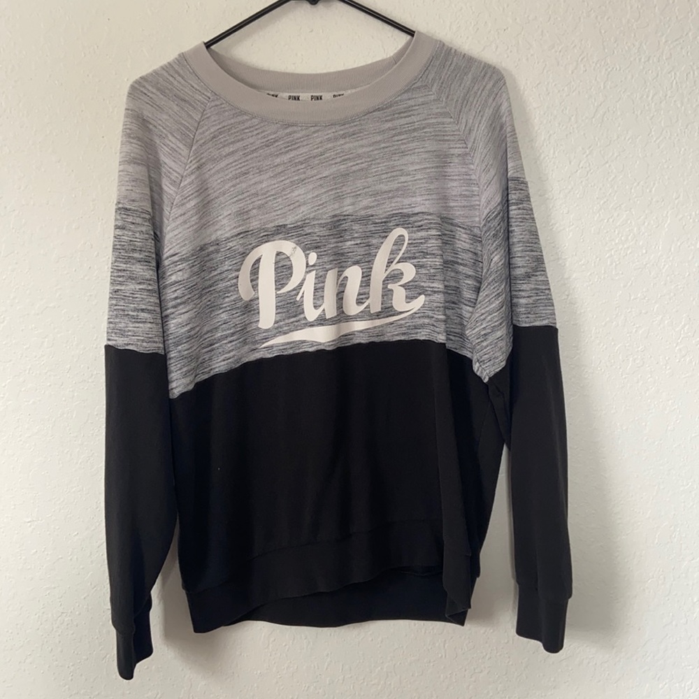 PINK crew neck sweater